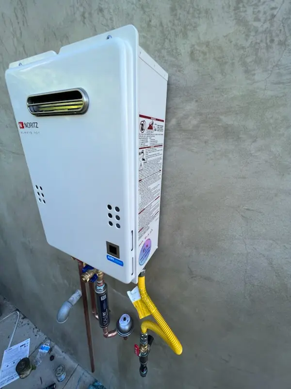 Tankless water heater installation for Sky Lake homes